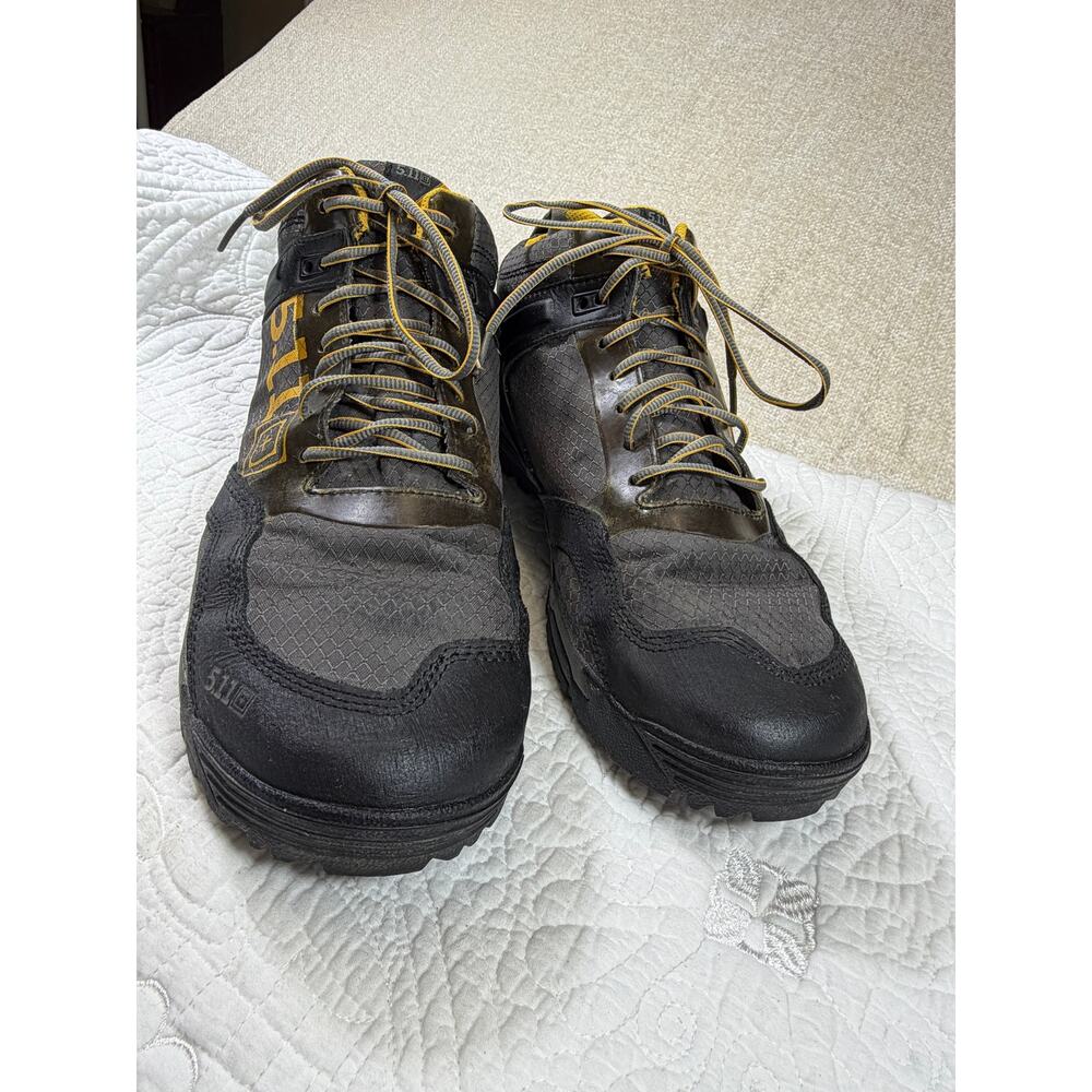 5.11 Tactical Men's Gray 12 Range Master High Top Tactical Outdoor Hiking Shoes - Picture 11 of 11